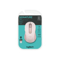 LOGITECH Signature M650 Mouse optical 5 buttons wireless Bluetooth 2.4 GHz Bolt USB receiver rose