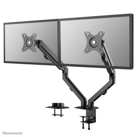 Neomounts FPMA-D650D monitorihoidik kahele monitorile must