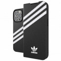 Adidas OR Booklet Case PU iPhone 13 Pro / 13 6.1" black white/black white 47112