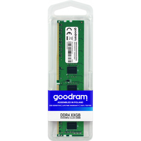 RAM-mälu GoodRam GR3200D464L22/16G 16 GB DDR4 3200 MHZ 16 GB DDR4 3200 MHz CL22