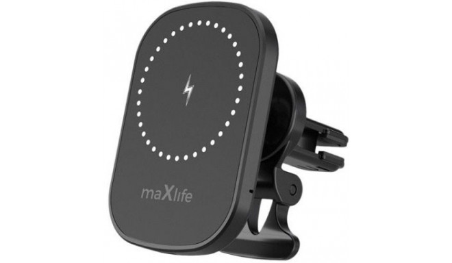 Maxlife telefonihoidik autosse + juhtmevaba laadija MXCH-16