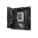 Asus | ROG STRIX B760-I GAMING WIFI | Processor family Intel | Processor socket LGA1700 | DDR5 SDRAM