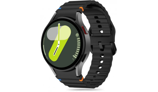 Tech-Protect ремешок для часов Silicone Sport Samsung Galaxy Watch4/5/5 Pro/6/7/FE, черный