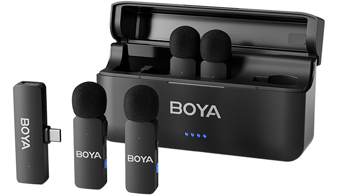 Boya juhtmevaba mikrofon BY-V4U USB-C