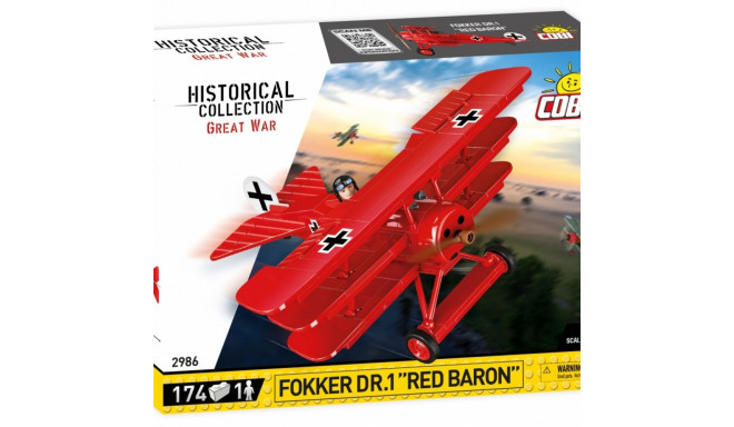 Blocks Fokker Dr.1 Red Baron