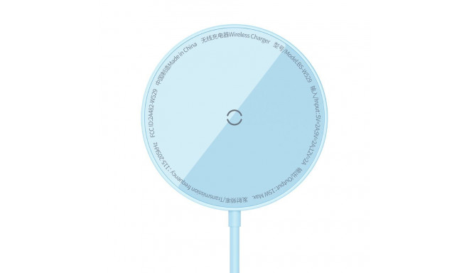 Baseus wireless charger Simple Mini 3 15W galaxy blue