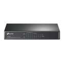 TP-LINK 8-Port Gigabit Desktop PoE Switch 8x10/100/1000Mbps RJ45 ports including 4 PoE ports steel c