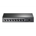 TP-LINK 8-Port Gigabit Desktop PoE Switch 8x10/100/1000Mbps RJ45 ports including 4 PoE ports steel c