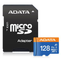 ADATA Premier microSDXC 128GB 100R/25W UHS-I Class 10 A1 V10 + Adapter