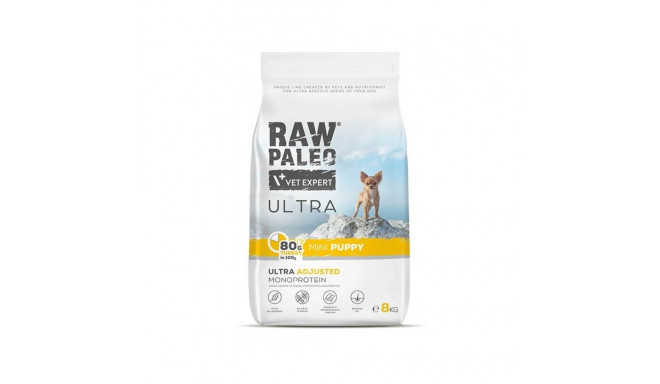 RAW PALEO Ultra Mini Kutsikas Kalkun - kuivtoit kutsikatele - 8 kg