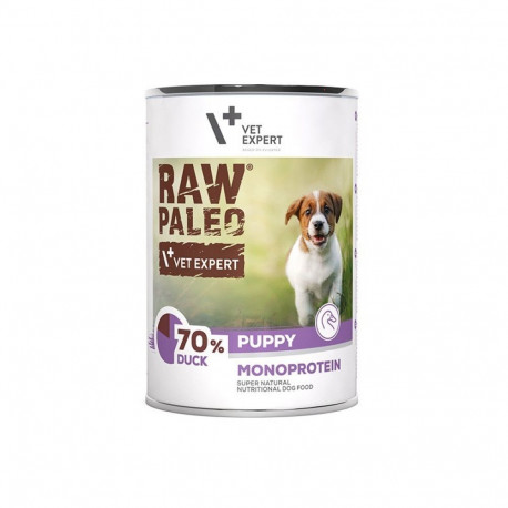 VETEXPERT märgtoit kutsikatele Raw Paleo Puppy Monoprotein part 400g