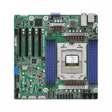 Asrock GENOAD8UD-2T/X550 emaplaat Socket SP5 microBTX