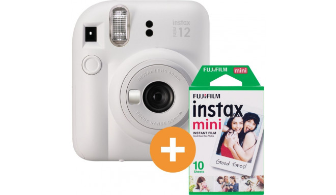 Fujifilm instax mini 12 Set clay-white with Film