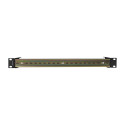 MOUNTING RAIL DIN TS-35 19" 1U BLACK LANBERG