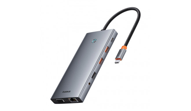 HUB Baseus PortalJoy Series 13in1 USB-C - 2x HDMI / DP / VGA / USB-A 3.1 / USB-C 3.1 / USB-A 2.0 / P