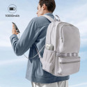 Baseus Free2Pull 10000mAh 30W powerbank with USB-C port and retractable USB-C cable - gray