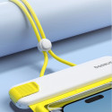 Baseus DeepDive case waterproof IPX8 with 4 layers of seal - white and yellow