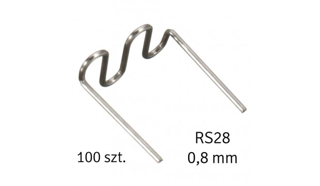 AG713A plastiku keevitamise klambrid 100