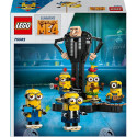 CONSTRUCTOR BRICK-BUILT GRU AND MINIONS