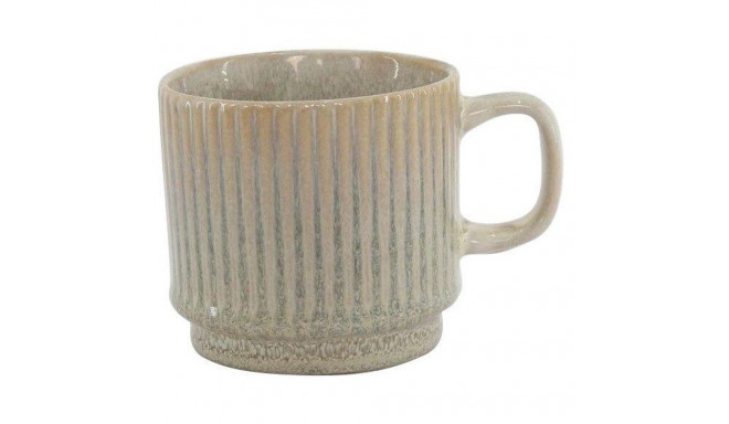 MUG REACTIVE GLAZE BEIGE/GREY 270ML