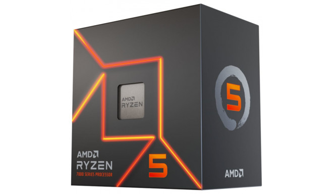 AMD CPU Desktop Ryzen 5 6/12T 9600X (3.9GHz/5.4GHz,38MB,65W,AM5) box, with Radeon Graphics