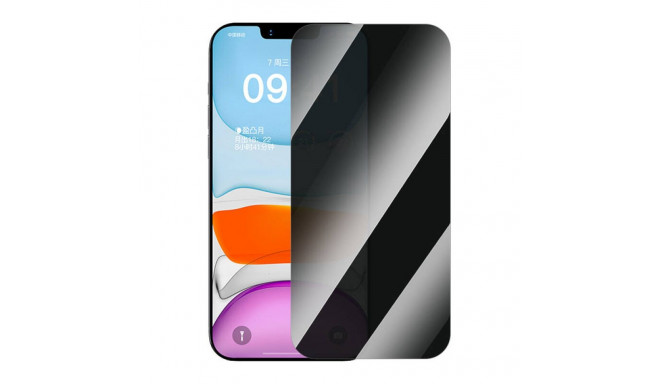 Baseus privacy tempered glass Superior for iP 11 Pro/X/XS +cleaning kit and Easy Stick
