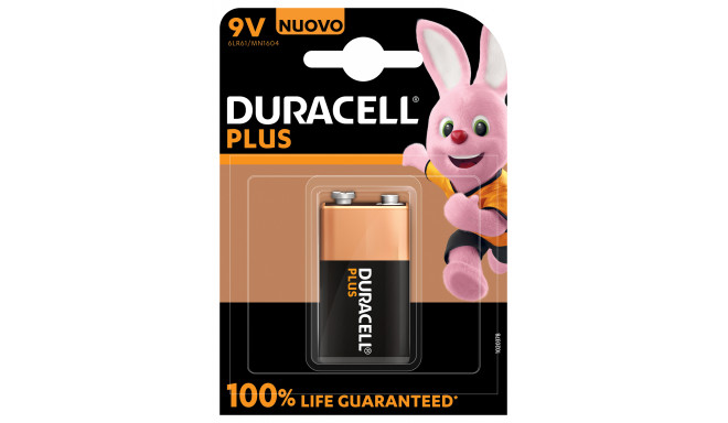 Leelispatarei DURACELL 9 V