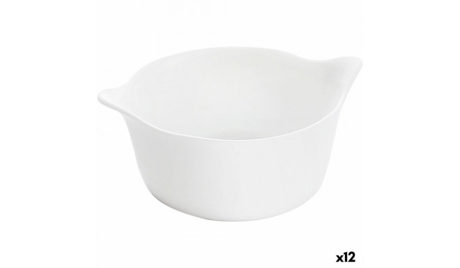 Bowl Luminarc Smart Cuisine White Glass (12 Units)