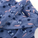 Children's Dressing Gown Stitch Blue - 5 Years