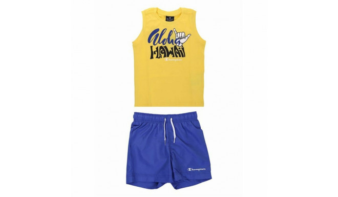 Children's Sports Outfit Champion Yellow 2 Pieces - 13-14 Years