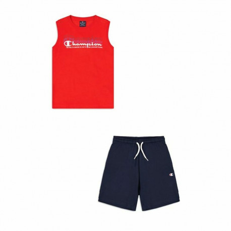 Children's Sports Outfit Champion Red 2 Pieces - 7-8 Years