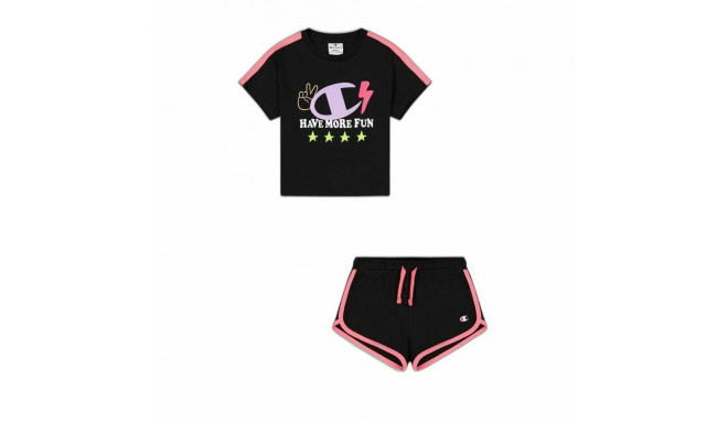 Children's Sports Outfit Champion Black 2 Pieces - 7-8 Years