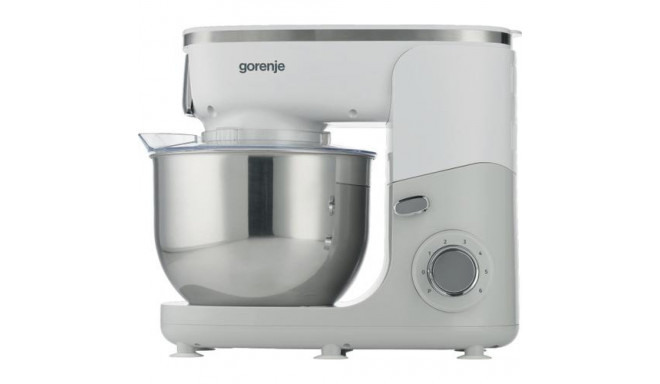 Gorenje MMC1005W food processor 1000 W 4.8 L Grey, Stainless steel, White