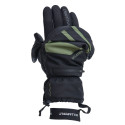 VALLERRET SKADI ZIPPER MITT LRS: GREEN, LIMITED EDITION, XL