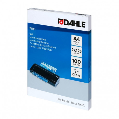 Lamineerimiskile A4 125mic DAHLE 100tk