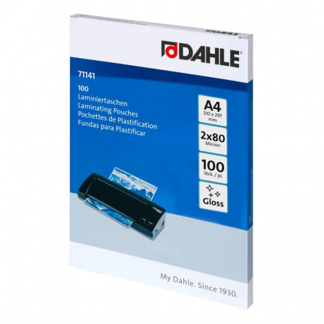 Lamineerimiskile A4 80mic DAHLE 100tk