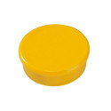 Magnet yellow - 38 mm, holding power 25N, height 13,5 mm, 2 magnets per blister card