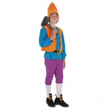 Costume for Children Blue Gnome (2 Pieces) - 5-7 Years