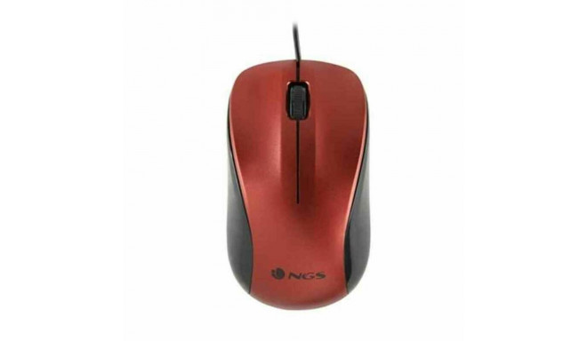 Optical mouse NGS NGS-MOUSE-1092 Red 1200 DPI