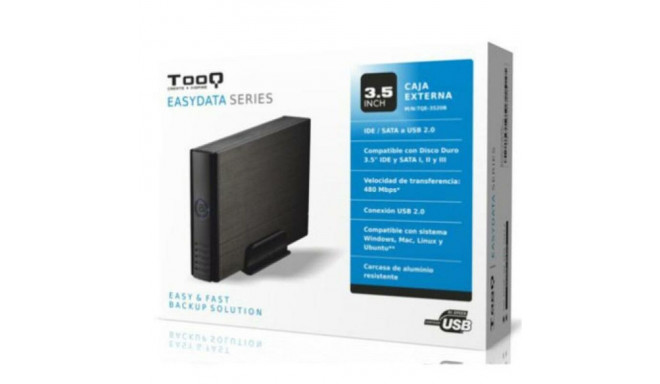 External Box TooQ TQE-3520B HD 3.5" IDE / SATA III USB 2.0 Black 3,5"