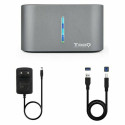 Dual Dock Station TooQ TQDS-805G 2.5"-3.5" HDD/SSD SATA USB 3.0