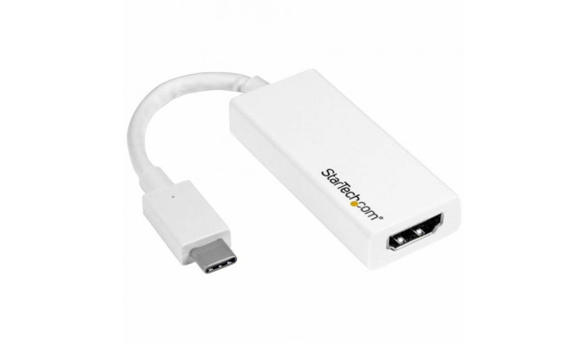 USB C-HDMI Adapter Startech CDP2HD4K60W          Valge