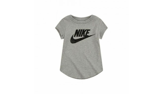 Child's Short Sleeve T-Shirt Nike Futura SS Grey - 18 Months