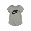 Child's Short Sleeve T-Shirt Nike Futura SS Grey - 1 year