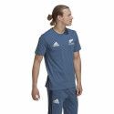 Vīriešu Krekls ar Īsām Piedurknēm Adidas All Blacks - S