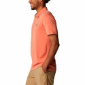 Men’s Short Sleeve Polo Shirt Columbia Nelson Point™ Coral - 3XL
