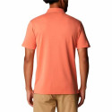 Men’s Short Sleeve Polo Shirt Columbia Nelson Point™ Coral - 3XL
