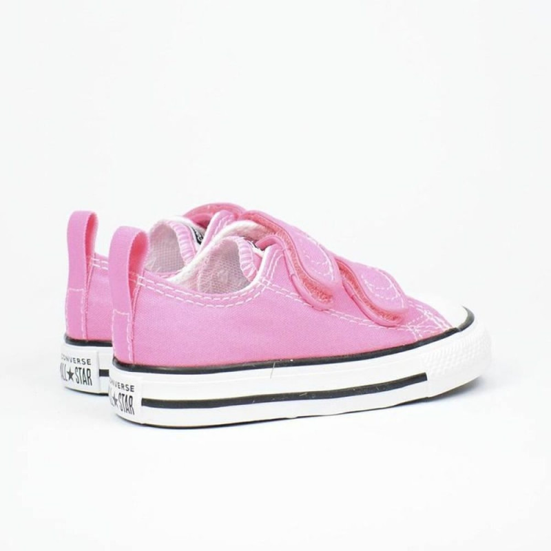 Pink Converse Toddler Converse Velcro White Pink Chuck Taylor All