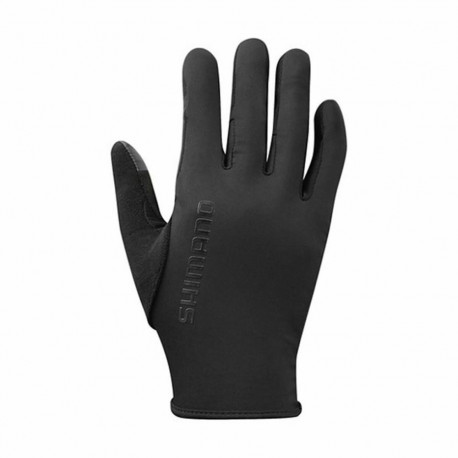 Cycling Gloves Shimano Windbreak Race Black - L