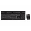 Klaviatuur ja Hiir Cherry DW3000 Qwertz Saksa Must